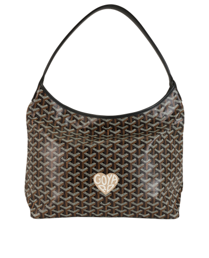 Boheme Hobo Bag, &pound;1,800, Handbags, Black/Brown, Canvas, Front view